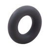 Bague en silicone noir mat pour renforcer la force des doigts et de la main.