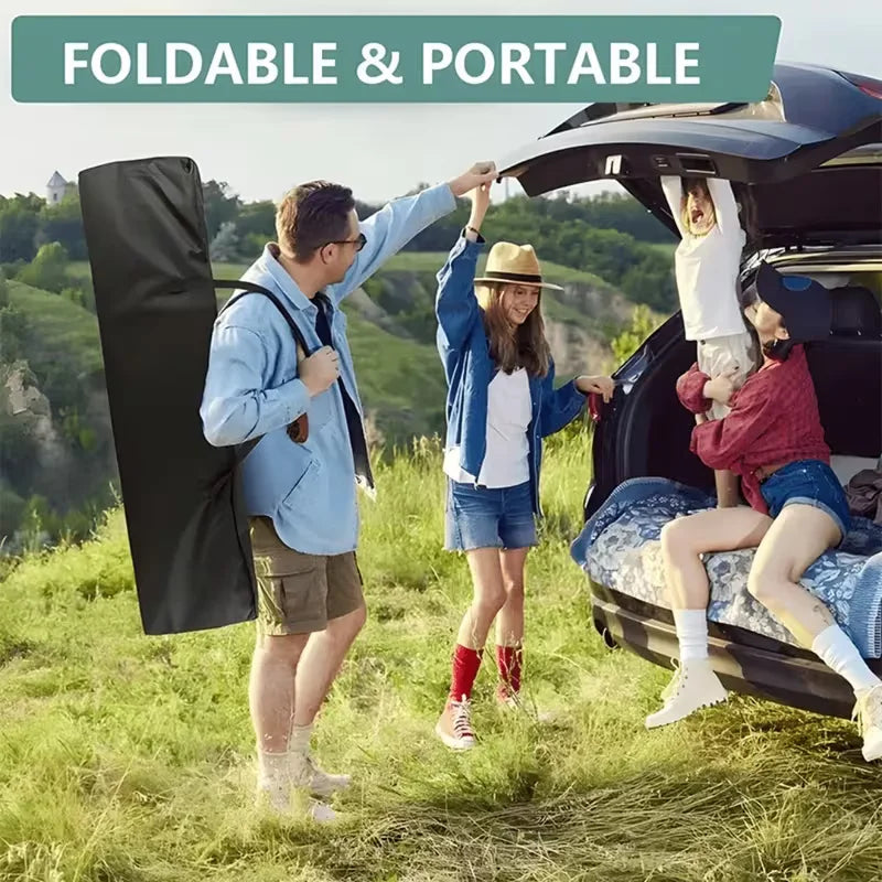 Portable Folding Camping Cot with Padded Mattress