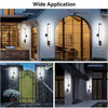 Solar-Powered Motion Sensor Wall Light with Remote Control
