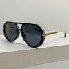 Vintage Pilot Sunglasses with Gradient Lenses