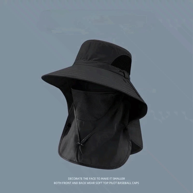 UV Protection Sun Hat with Neck Flap for Outdoor Adventures
