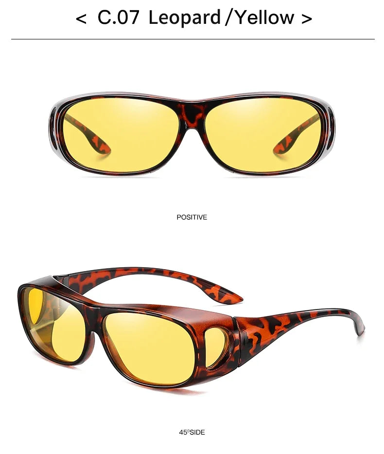 Polarized Fit-Over Sunglasses for Driving & Outdoor Sports