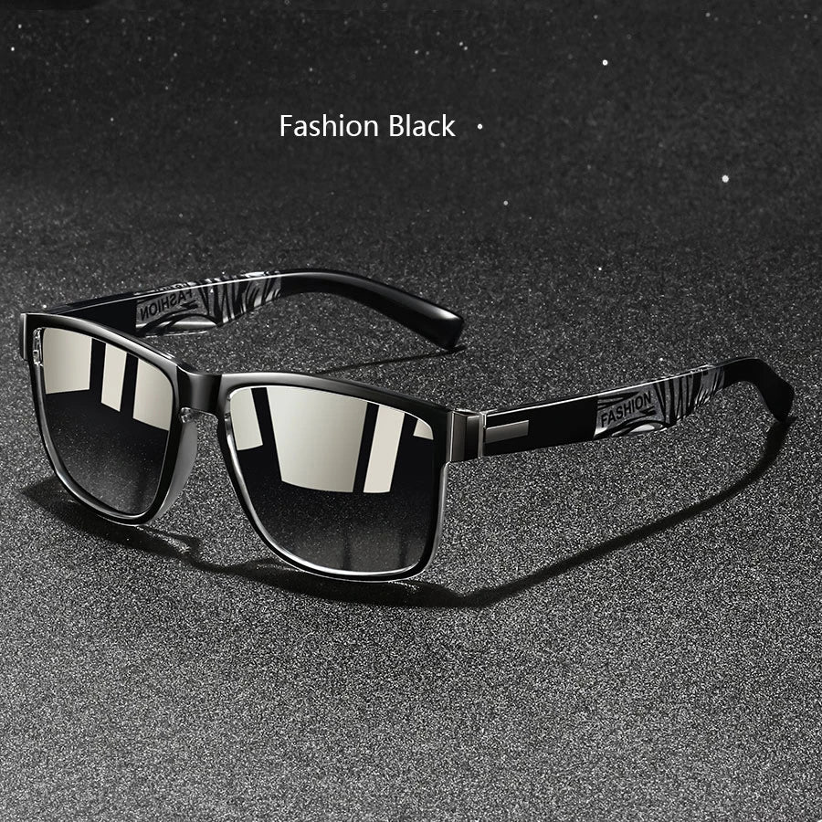 Classic Square Sunglasses for Men and Women – UV Protection & Lightweight Comfort