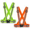 Adjustable Reflective Safety Vest for Night Running and Cycling