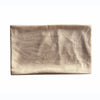 A beige fabric headband for hair or sports.