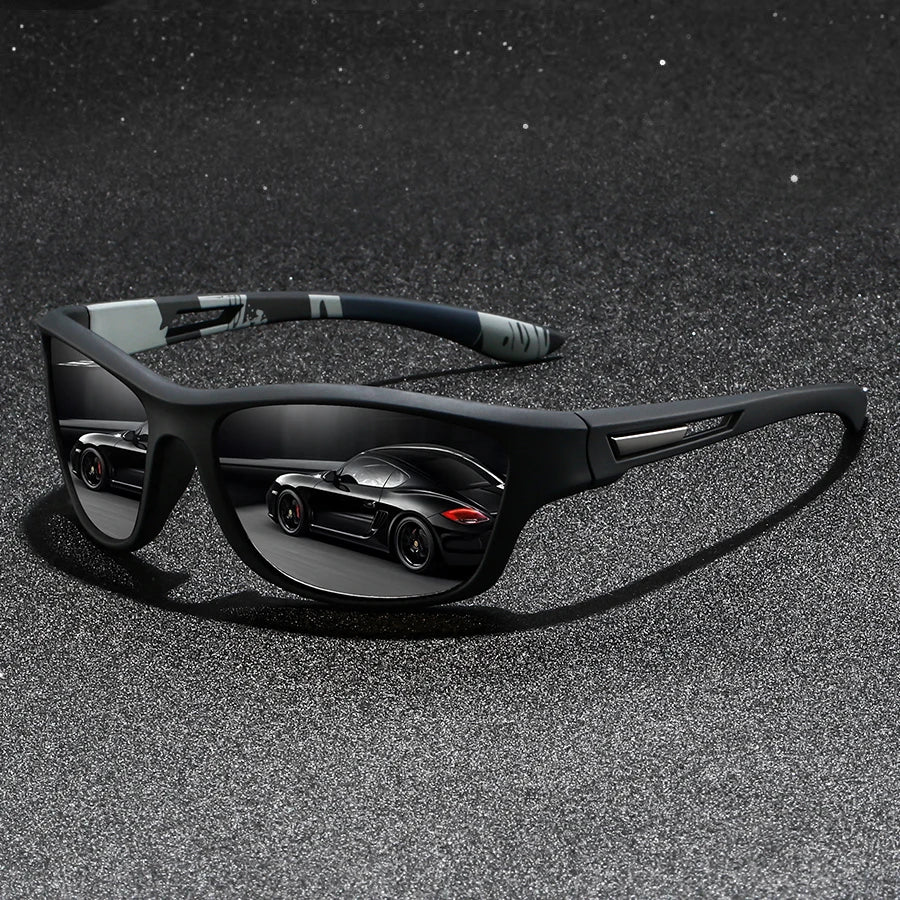 Vintage Sports Sunglasses with UV400 Protection