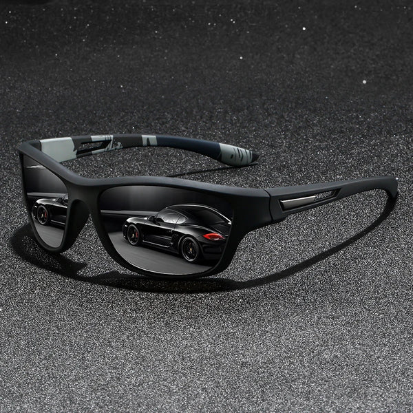 Vintage Sports Sunglasses with UV400 Protection