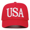 Embroidered USA Flag Baseball Cap