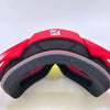 Classic Red Motorcycle Goggles with HD Lens