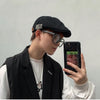 Classic Cotton Beret Hat – Vintage Ivy Cap for Men & Women