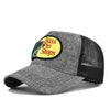 Breathable Mesh Baseball Cap with Adjustable Strap