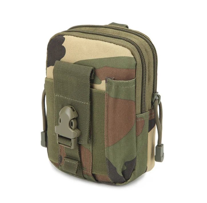 Compact MOLLE Waist Pack for Outdoor Activities