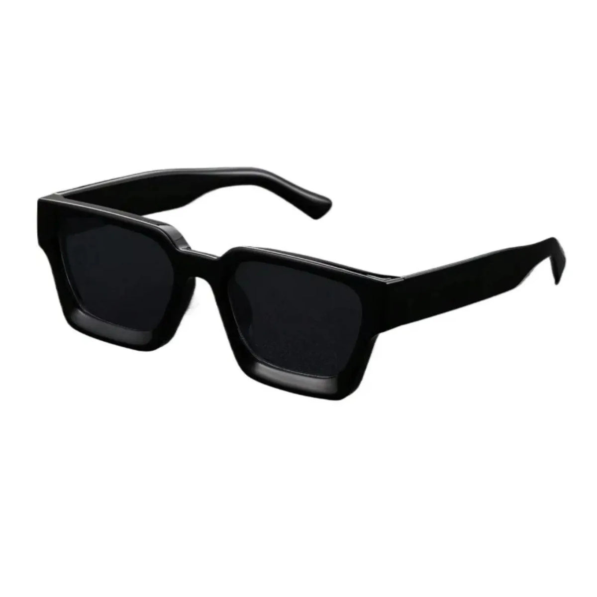 Classic Square Frame Sunglasses with UV400 Protection