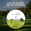 Golf Laser Rangefinder with Slope Compensation and Flag Lock