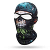 Skull Print Full Face Balaclava for Motorcycle & Outdoor Sports