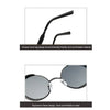 Classic Round Metal Frame Sunglasses with UV400 Protection