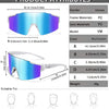 UV400 Polarized Sports Sunglasses (3-Pack)