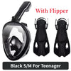 Full Face Snorkel Mask with Anti-Fog Window