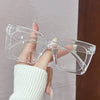 Square Anti-Blue Light Glasses with Clear Lenses