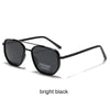 Classic Square-Frame Sunglasses with UV400 Protection