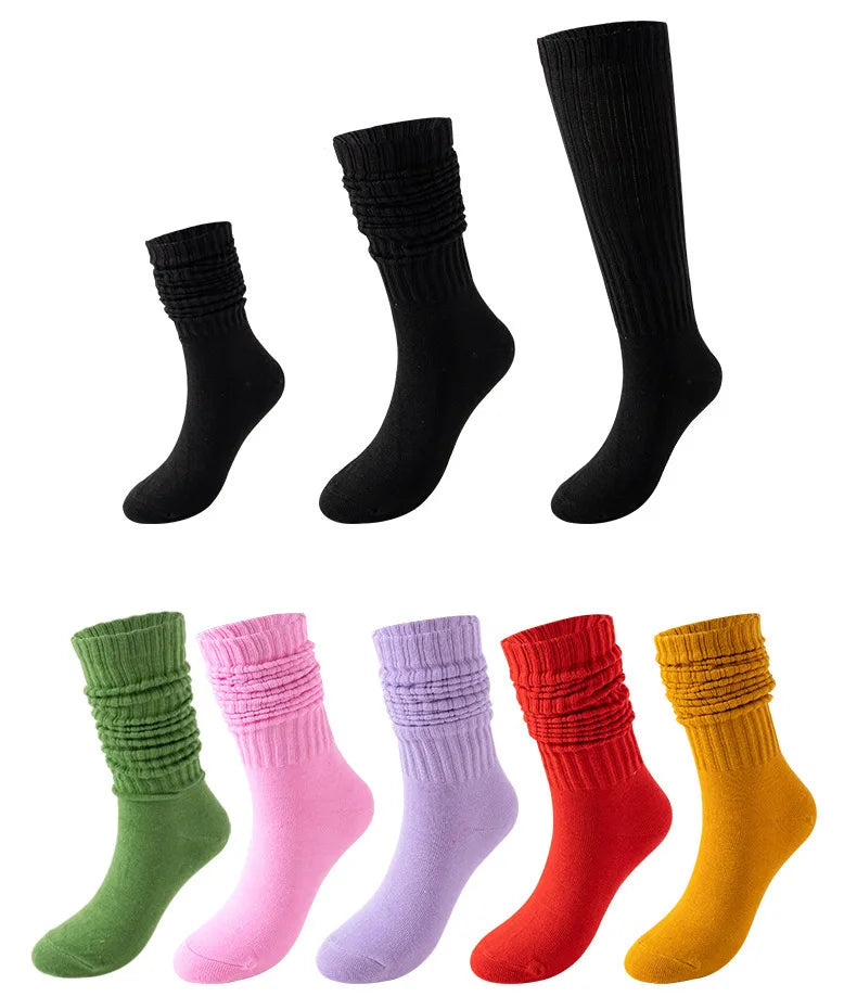 Cozy Knit Bubble Socks for Women and Men