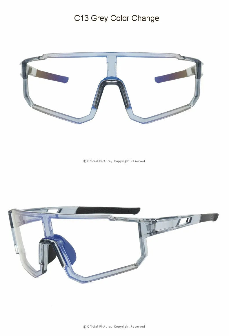 Photochromic Sports Sunglasses for Cycling, Running, and Outdoor Adventures