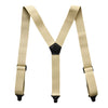 Airport-Friendly Y-Back Suspenders with Plastic Clips