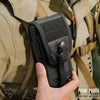 Rugged Tactical Phone Pouch with MOLLE System