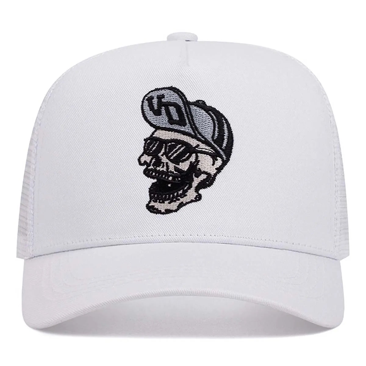 Embroidered Mesh Trucker Baseball Cap