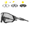 Photochromic Cycling Sunglasses with UV400 Protection