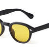 Retro Round Sunglasses with UV400 Protection