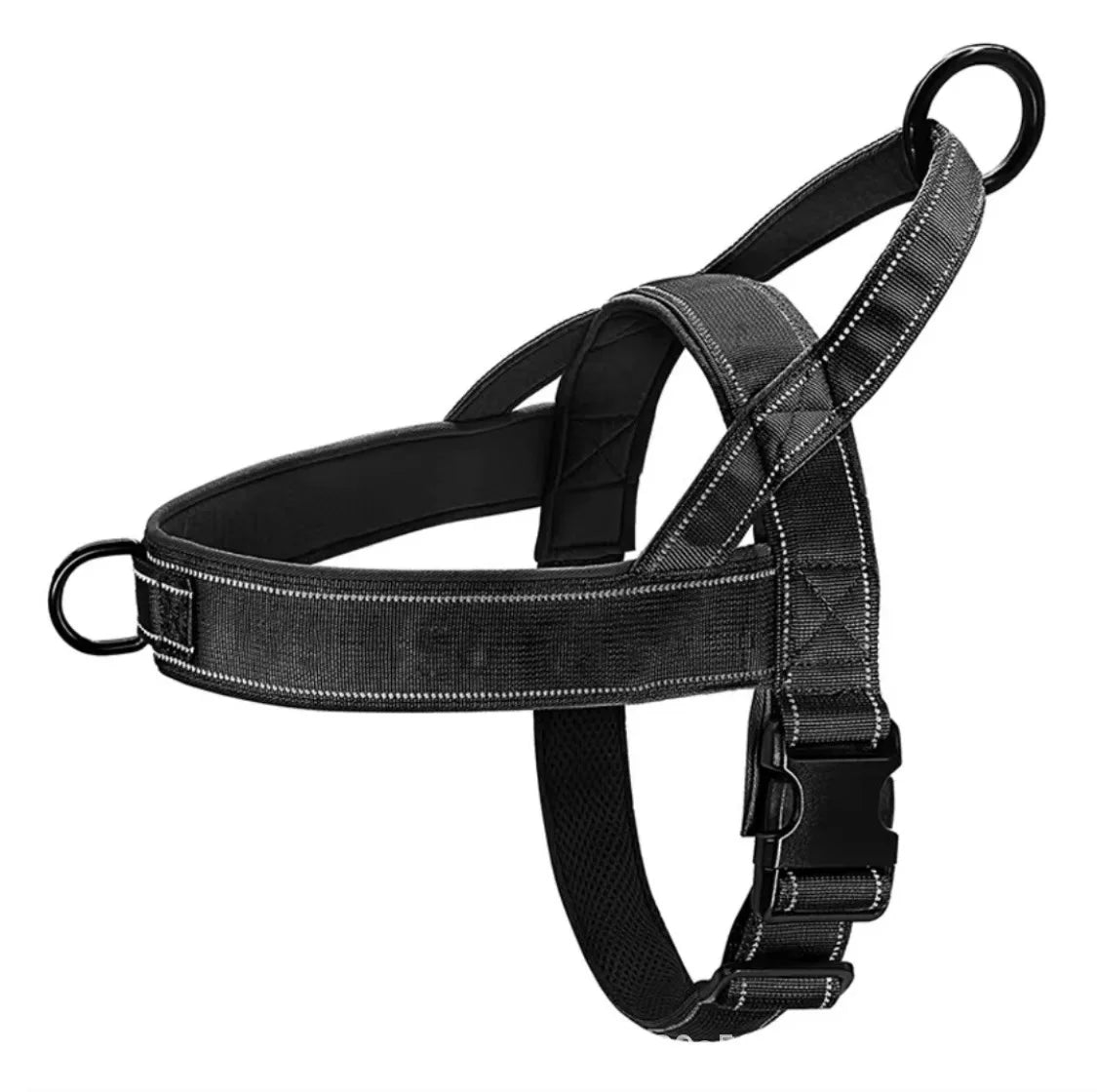 Heavy-Duty No-Pull Dog Harness with Reflective Vest