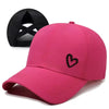 Women's Quick-Dry Ponytail Baseball Cap with Sun Protection