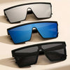 Oversized One-Piece Sunglasses for Men and Women