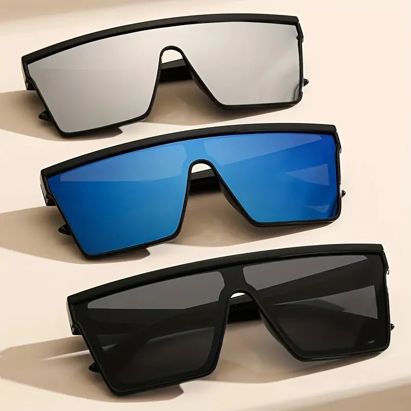 Oversized One-Piece Sunglasses for Men and Women