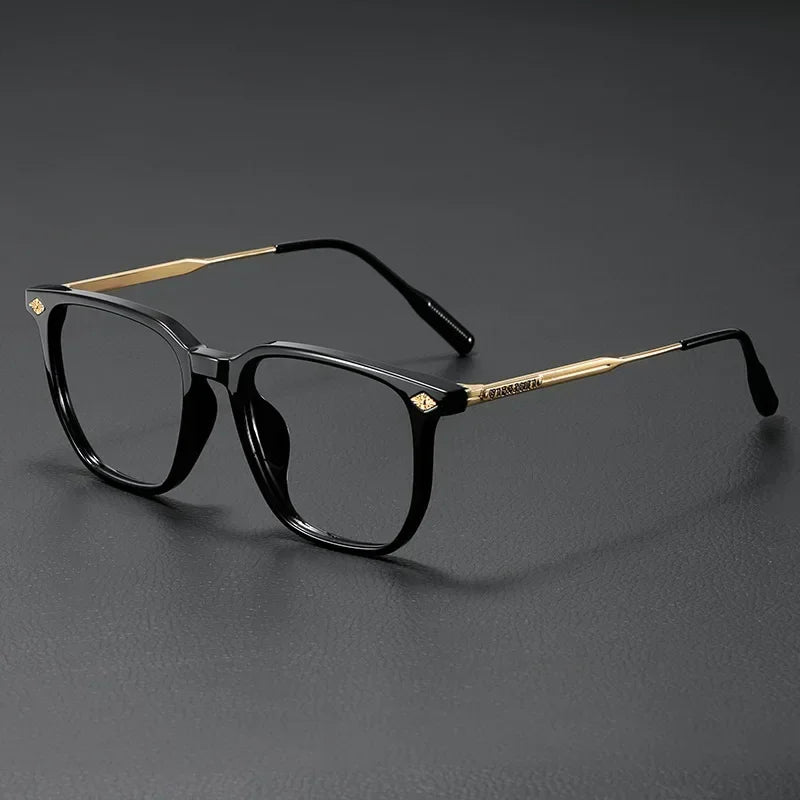 Vintage Square Anti-Blue Light Eyeglasses for Men and Women