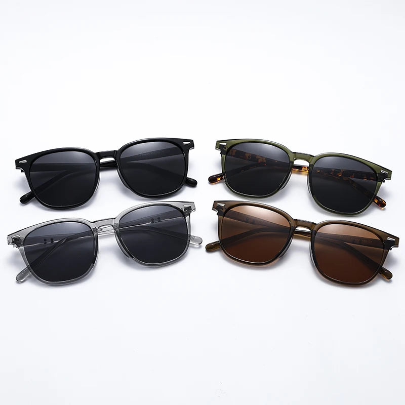 Ultra-Light Square Sunglasses with UV400 Protection