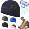 Breathable Mesh Cycling Skull Cap with Sweat-Wicking Liner
