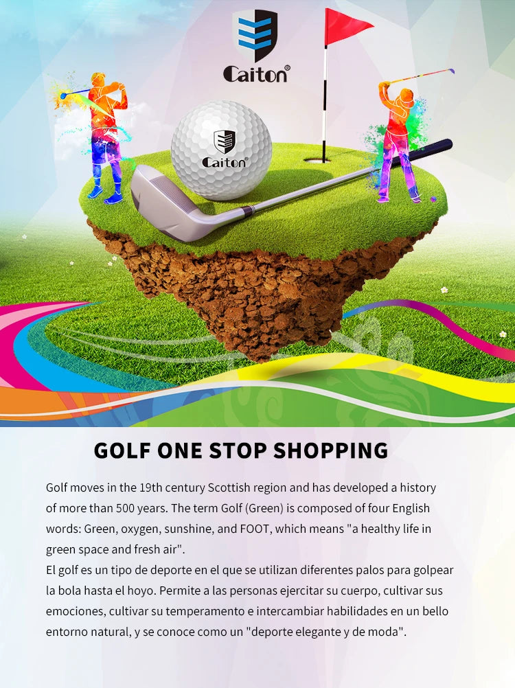 Caiton Pro 4-Layer Golf Balls with DuPont Surlyn Cover