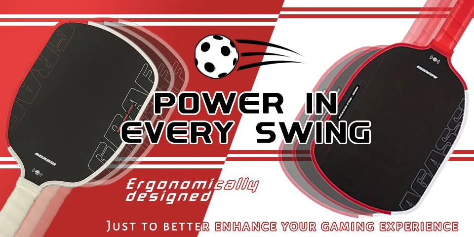 Pro Carbon Pickleball Paddle with Foam Core