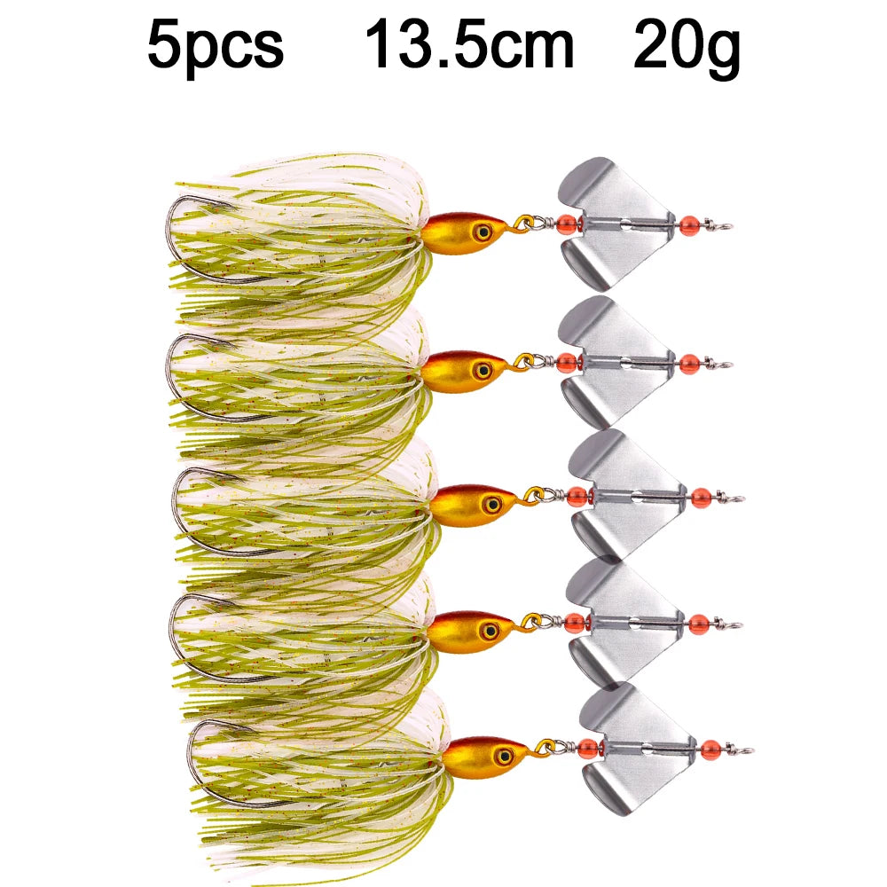 Chatterbait Spinnerbait Lure for Bass, Pike & Walleye