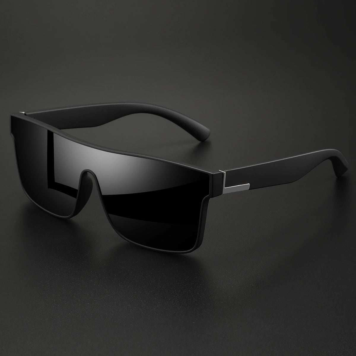 Classic Square Sunglasses with UV400 Protection