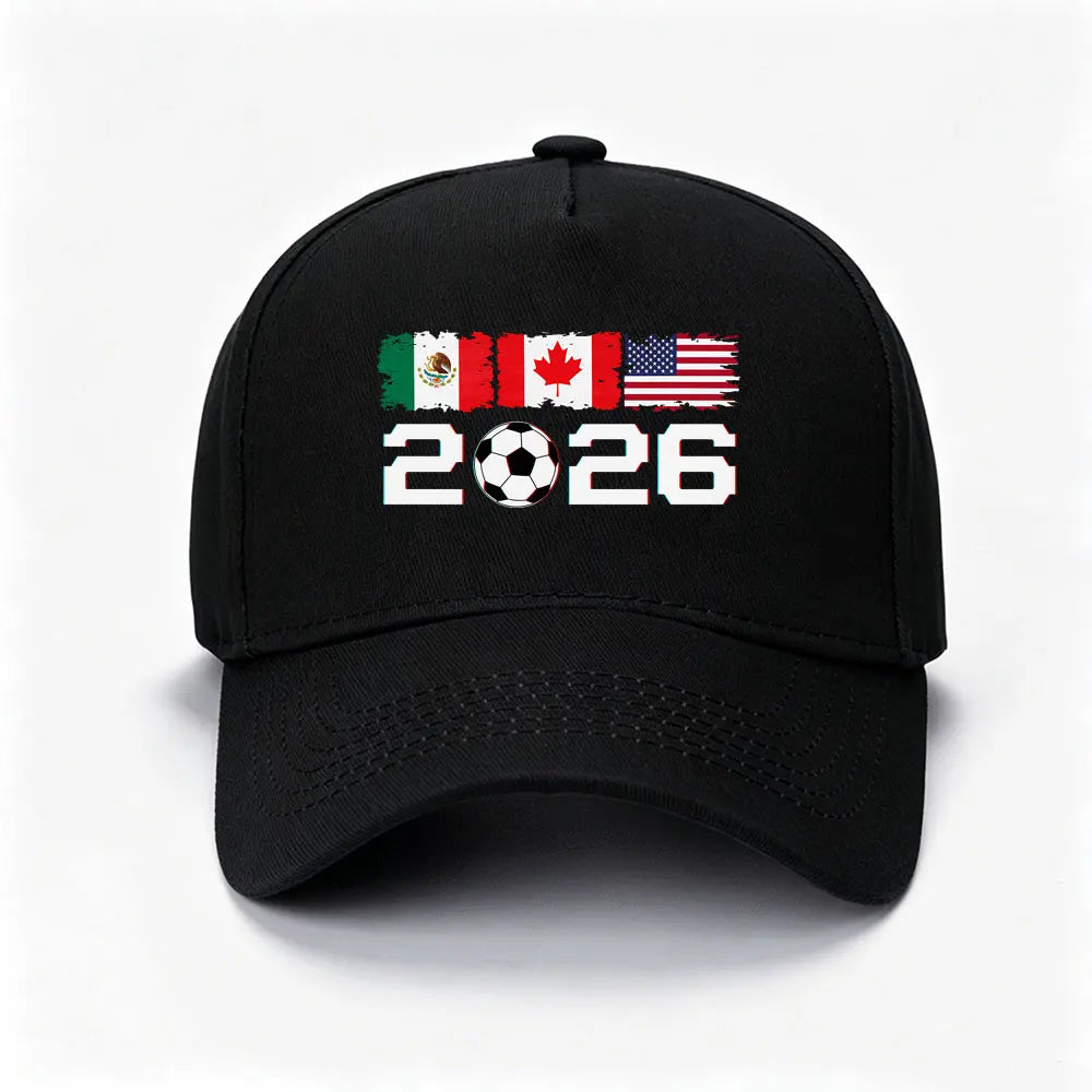 North America Flag Adjustable Baseball Cap