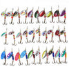 Metal Spinner Fishing Lure Kit (30 Pieces)
