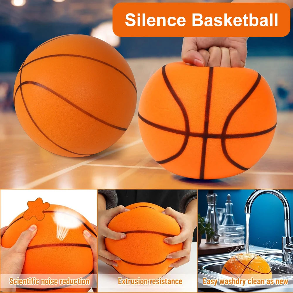 Quiet Foam Training Basketball for Indoor Use