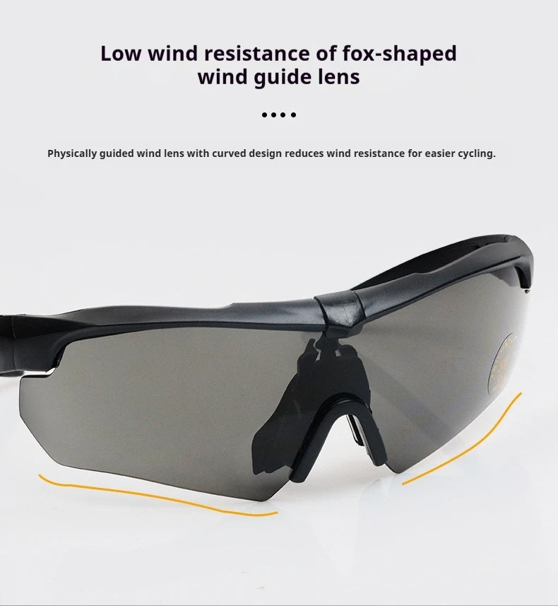 Tactical Sports Glasses with Swappable Lenses