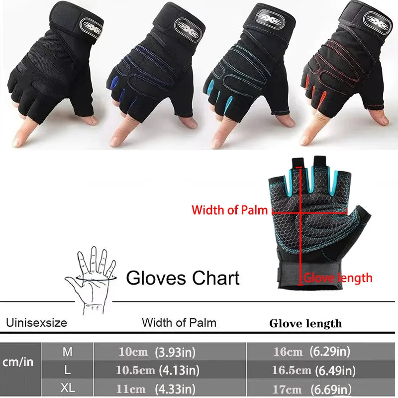 Durable Fitness Workout Gloves for Strength Training