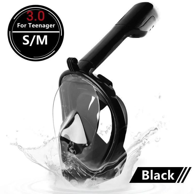 Full Face Snorkel Mask with Anti-Fog Window