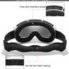 Outdoor Ski Goggles with Protective Case and Anti-Fog Lenses