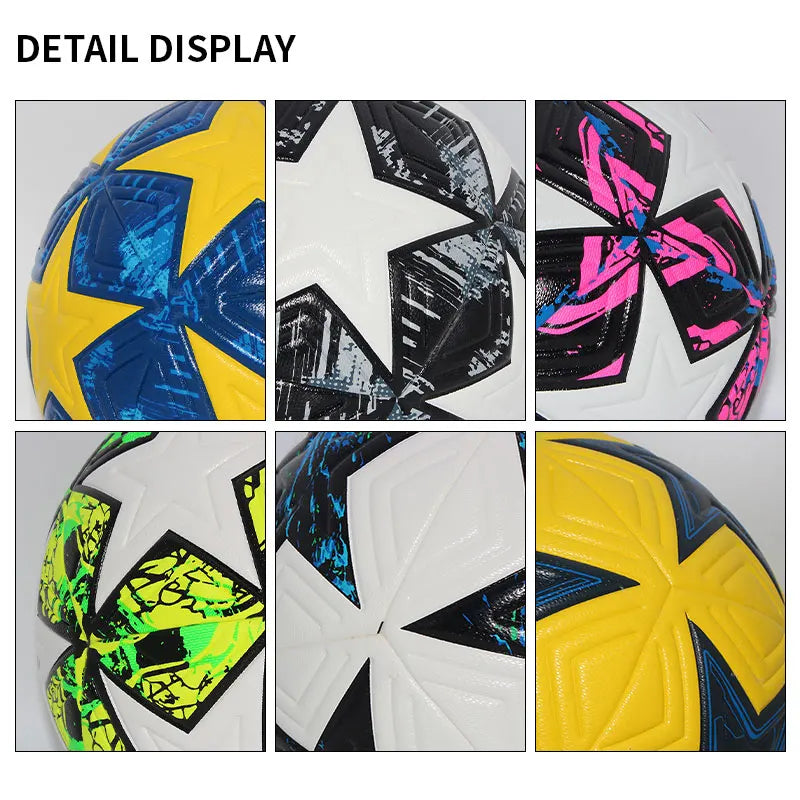Premium Seamless PU Soccer Ball for Training & Match Play